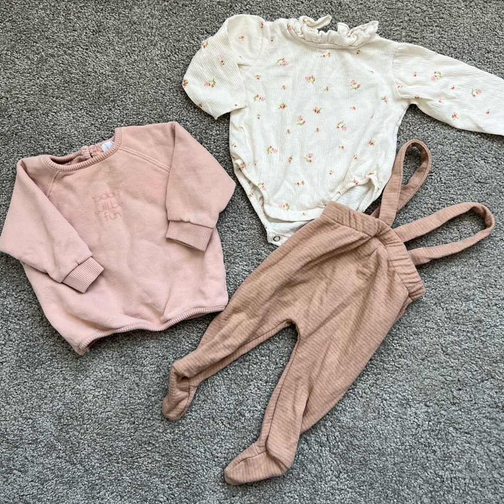 Zara baby girl Newborn clothes